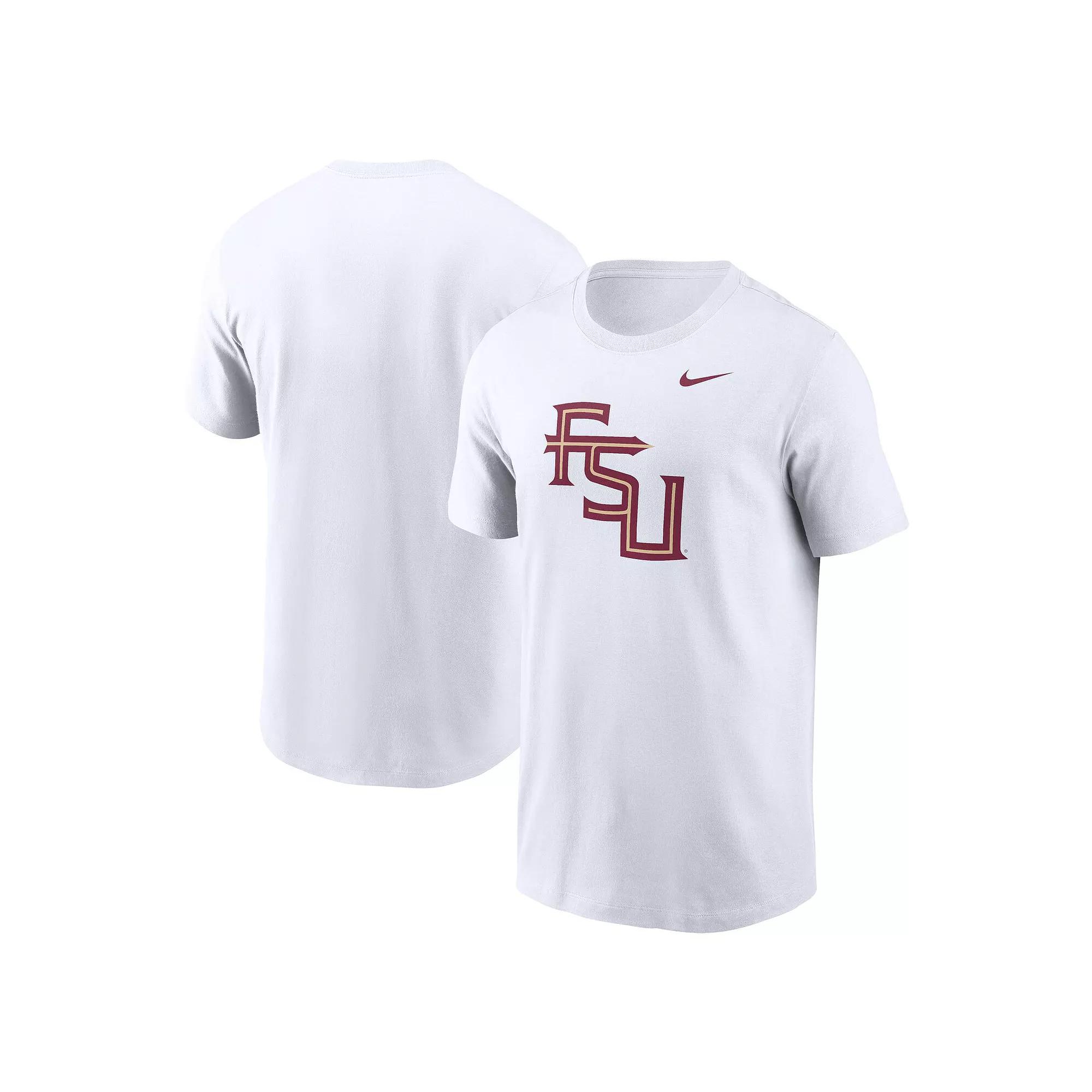 Men's Nike White Florida State Seminoles Primetime Alternate Logo T-Shirt, Size: 2XL Product Image
