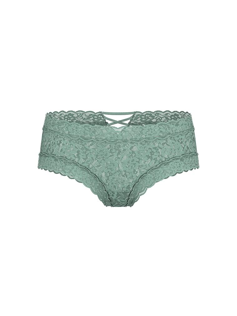 Lace Strappy-Back Cheeky Panty Product Image