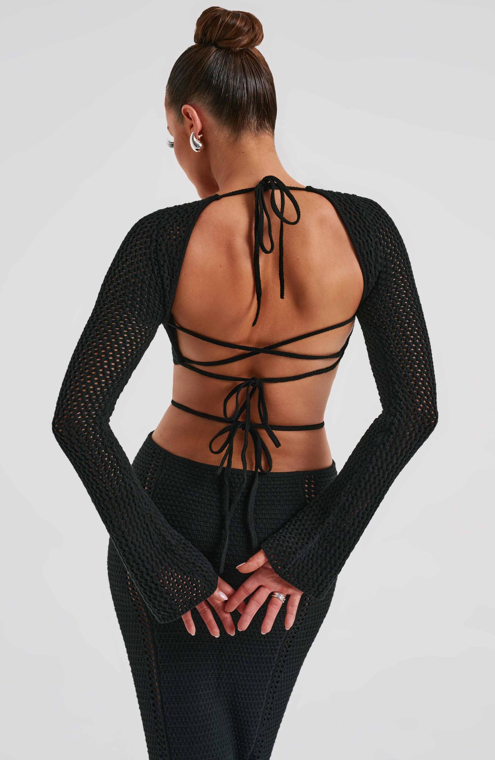 Nadine Maxi Dress - Black Product Image