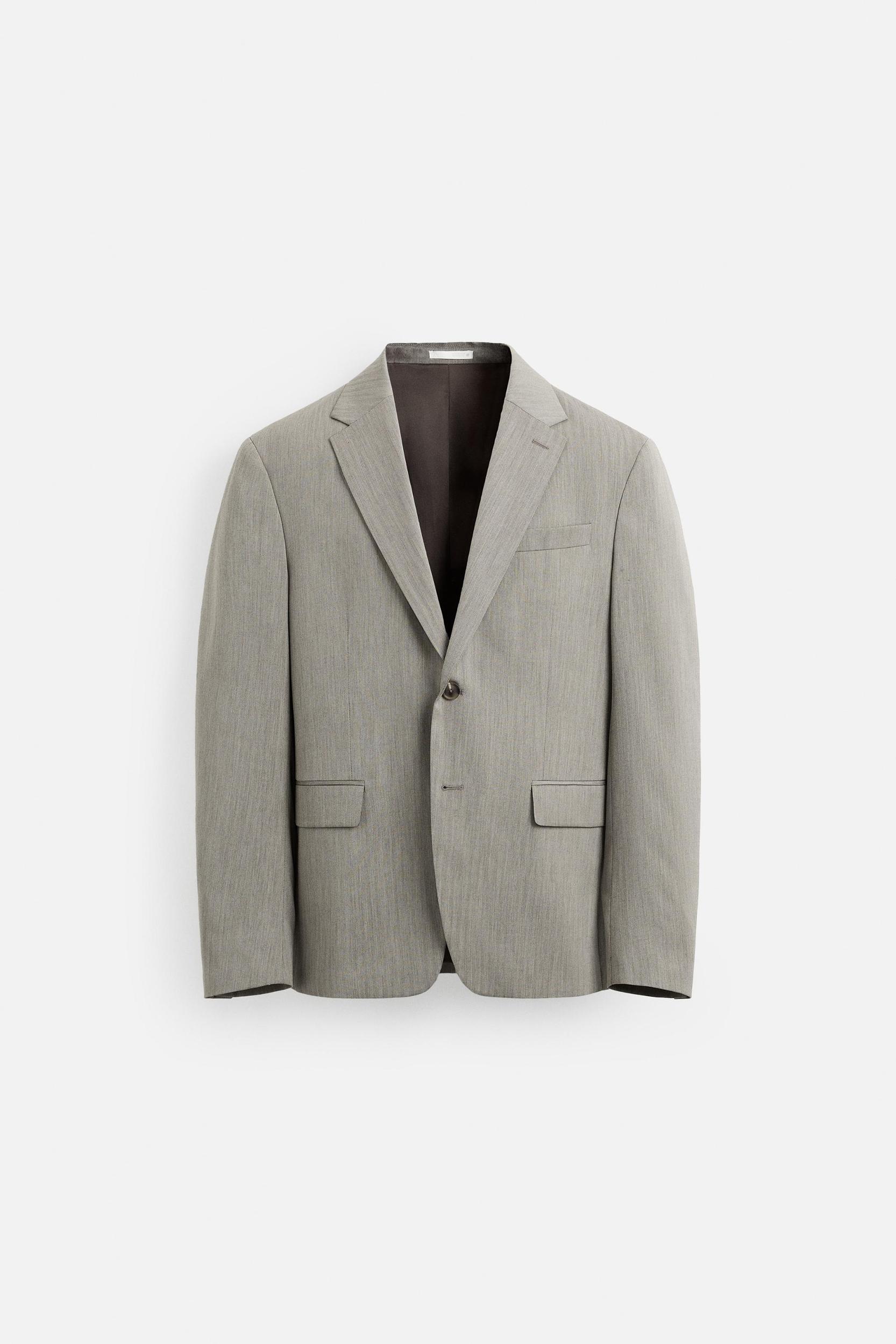 HERRINGBONE SUIT JACKET Product Image