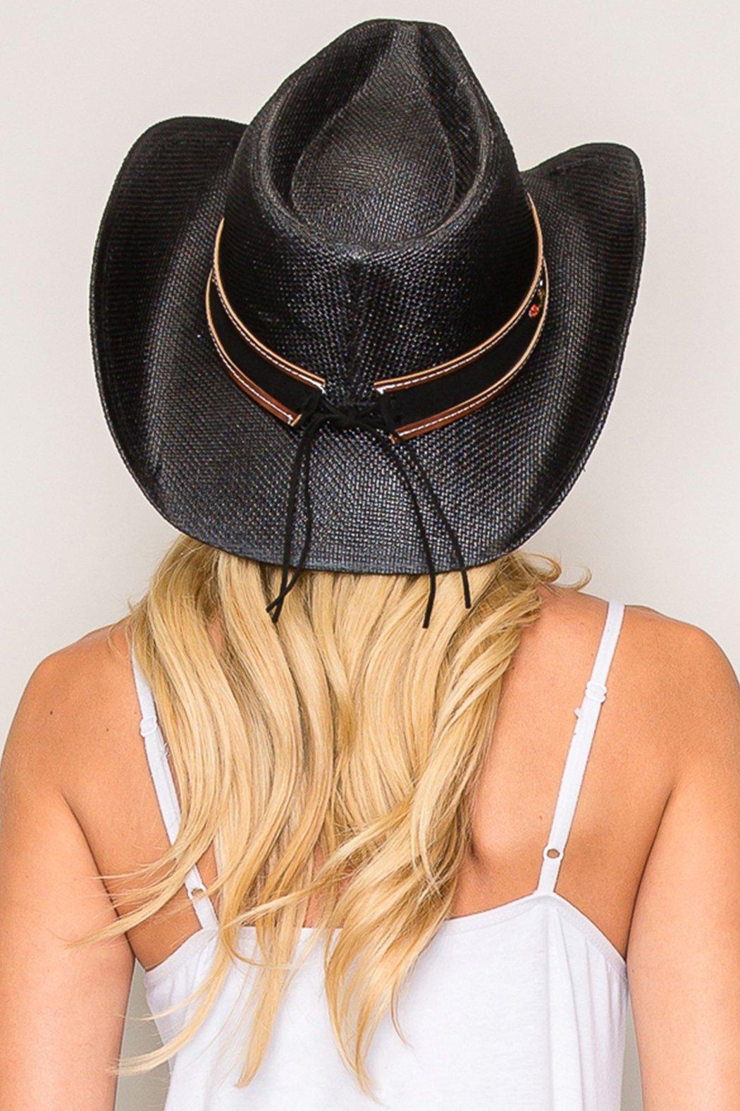 Embroidered Cowboy Hat Product Image