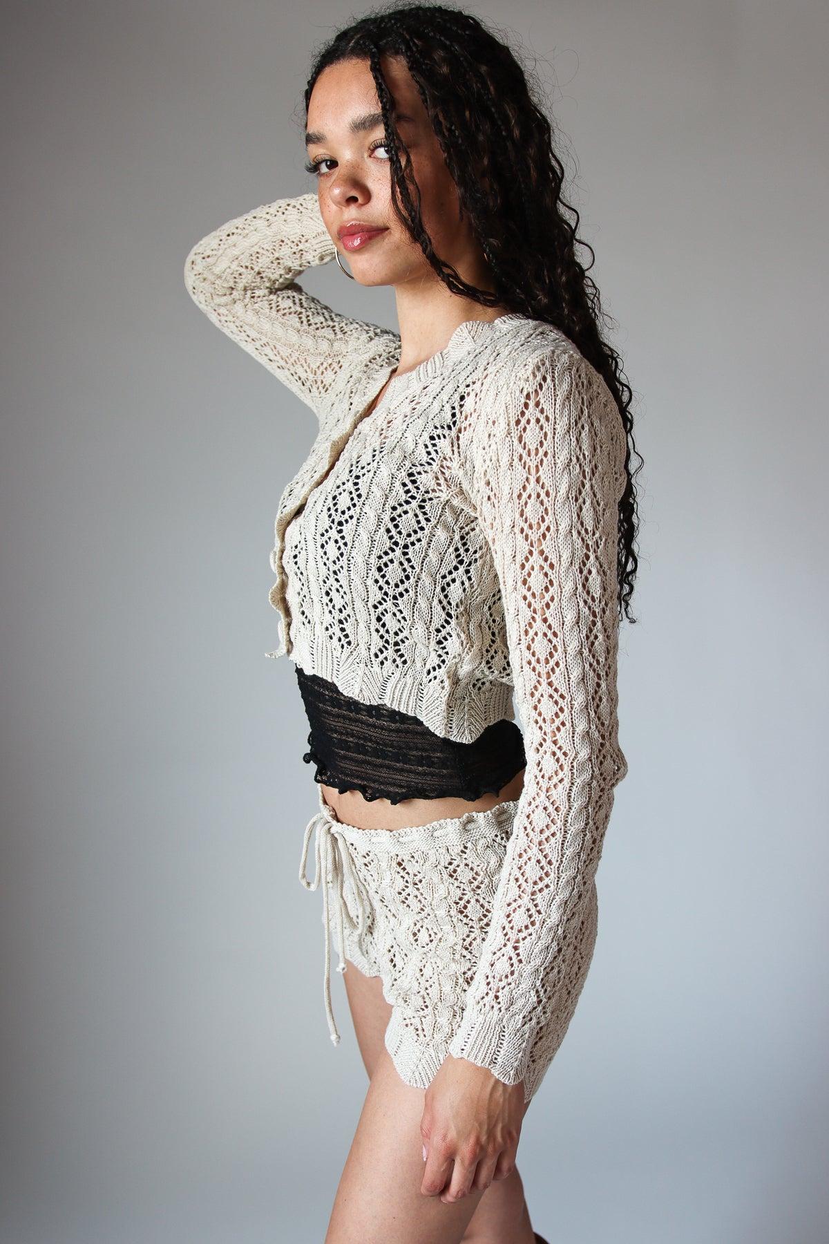 Diamond Knit Shorts Product Image