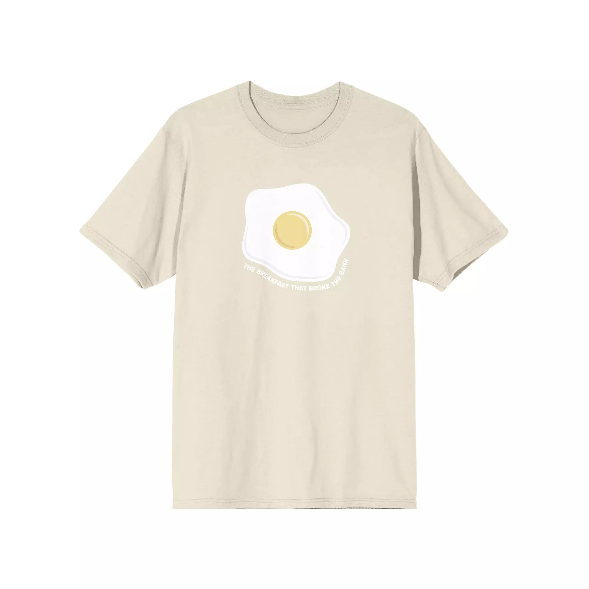 Men's Expensive Eggs The Breakfast That Broke The Bank Graphic Tee,  Product Image