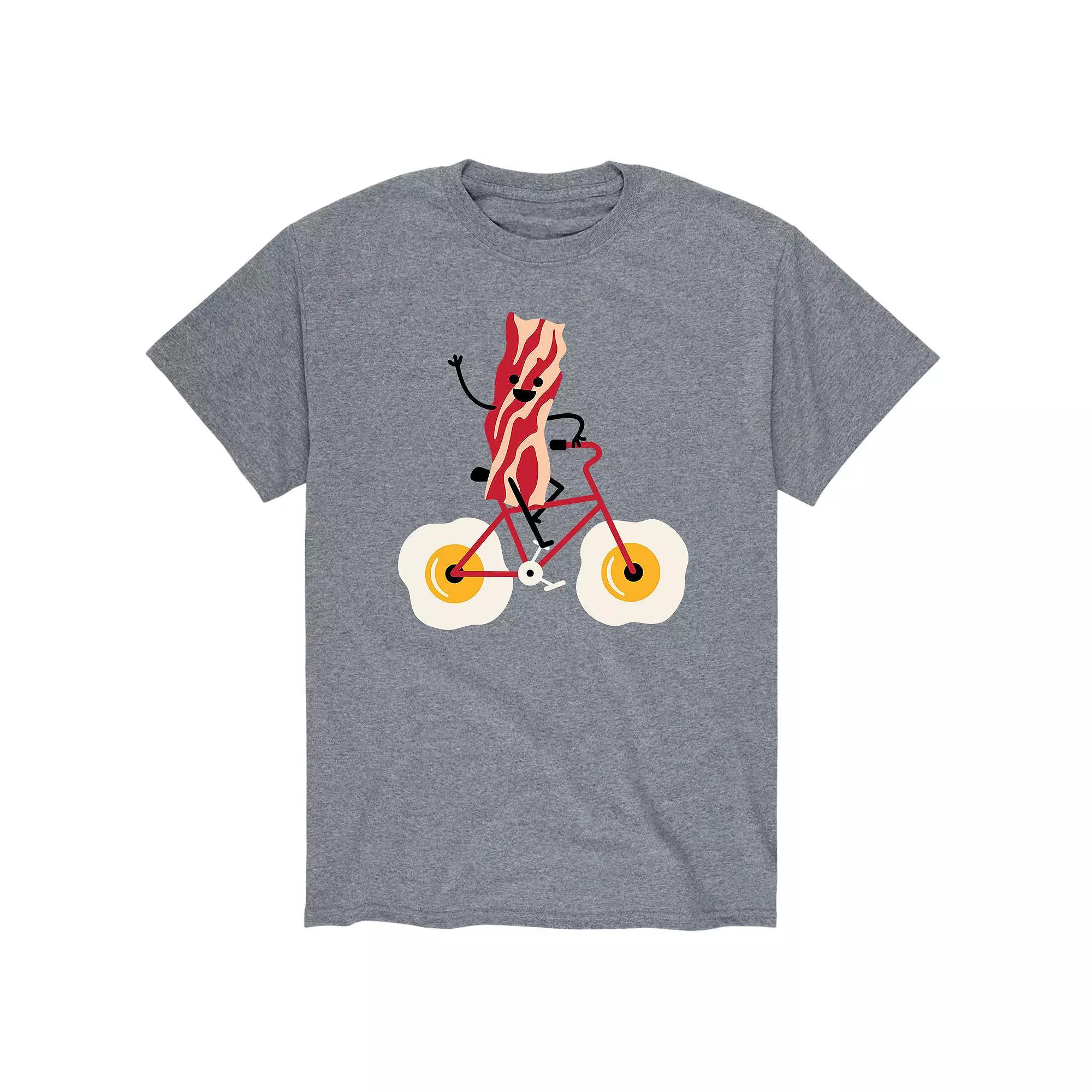 Men's Bacon Bike Tee,  Product Image