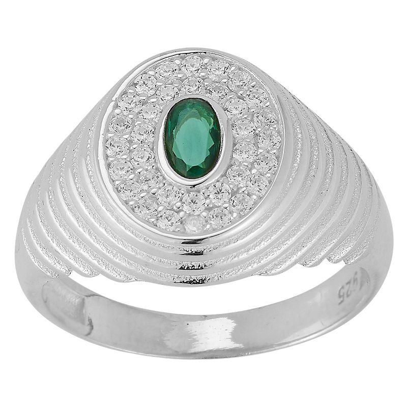 Milanesi and Co Weave Textured Signet Ring Product Image