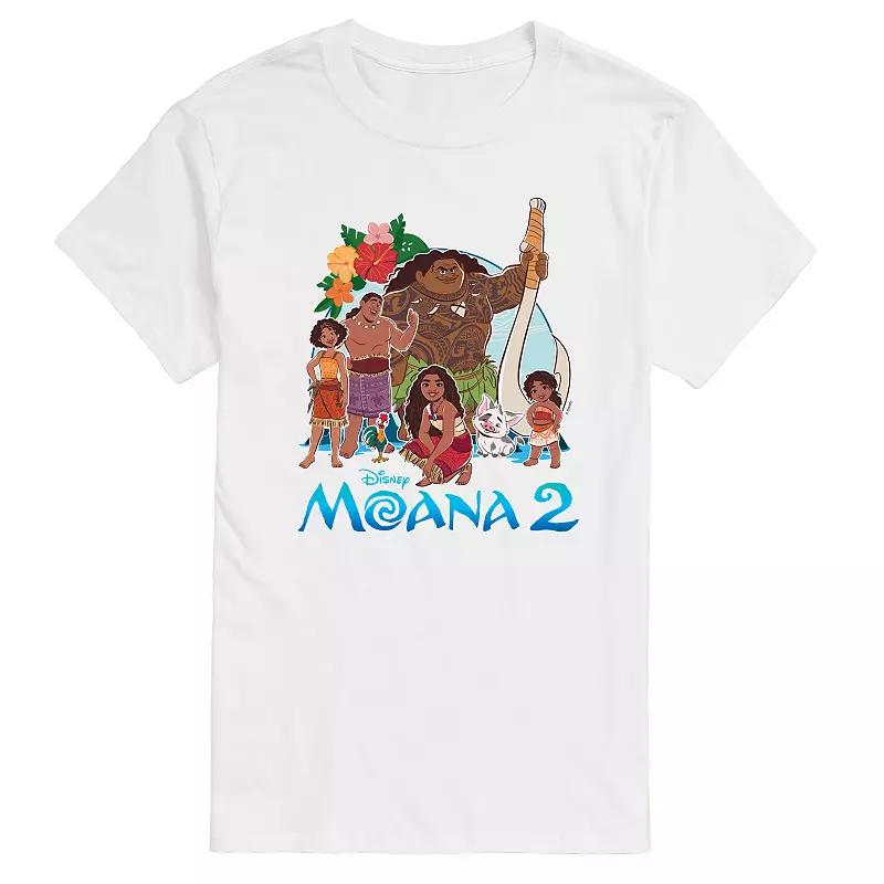 Disney's Moana 2 Big & Tall Group Graphic Tee, Men's,  Product Image