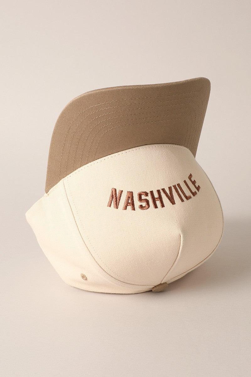 Nashville Upside Down Trucker Baseball Cap Product Image