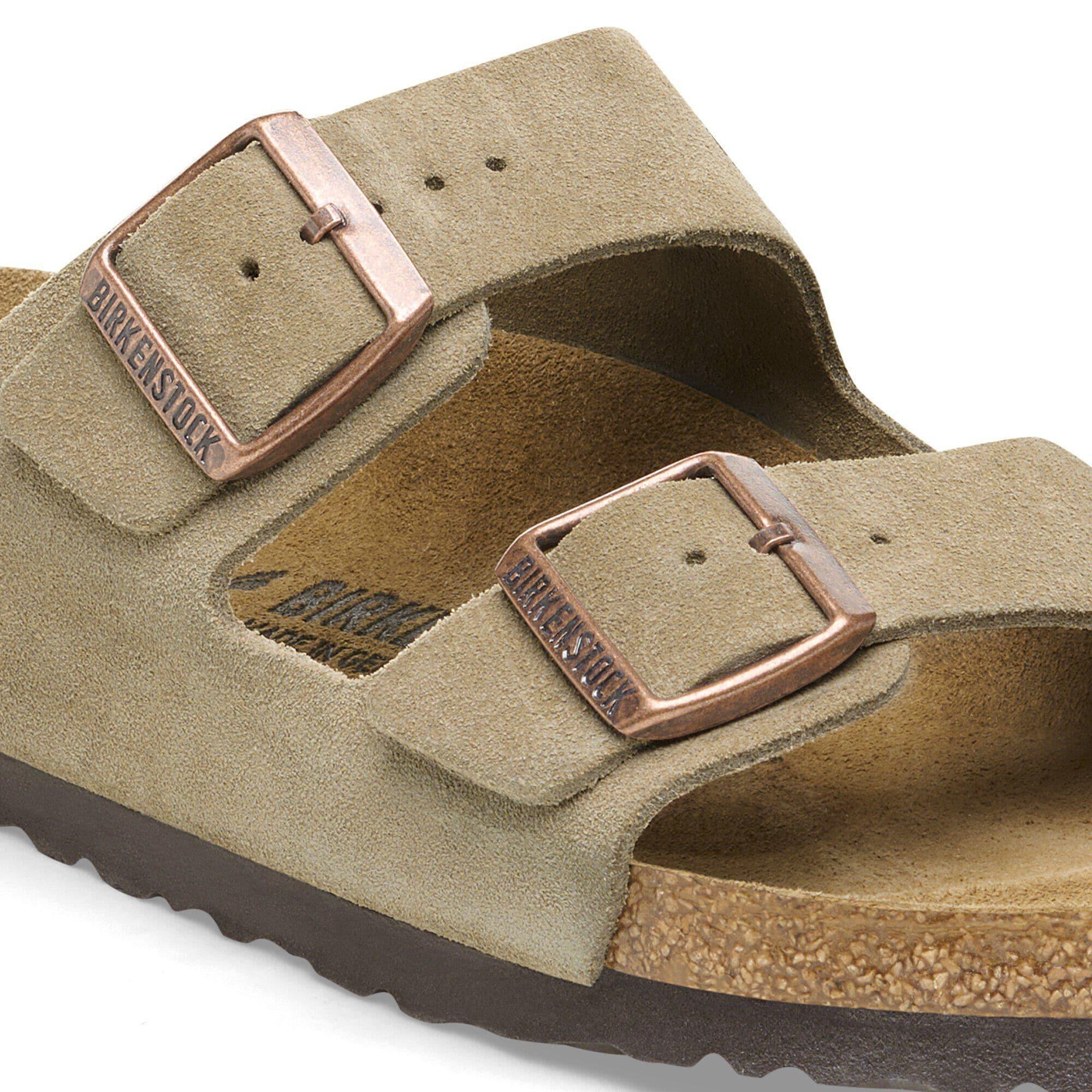 Arizona Suede Leather Taupe Product Image