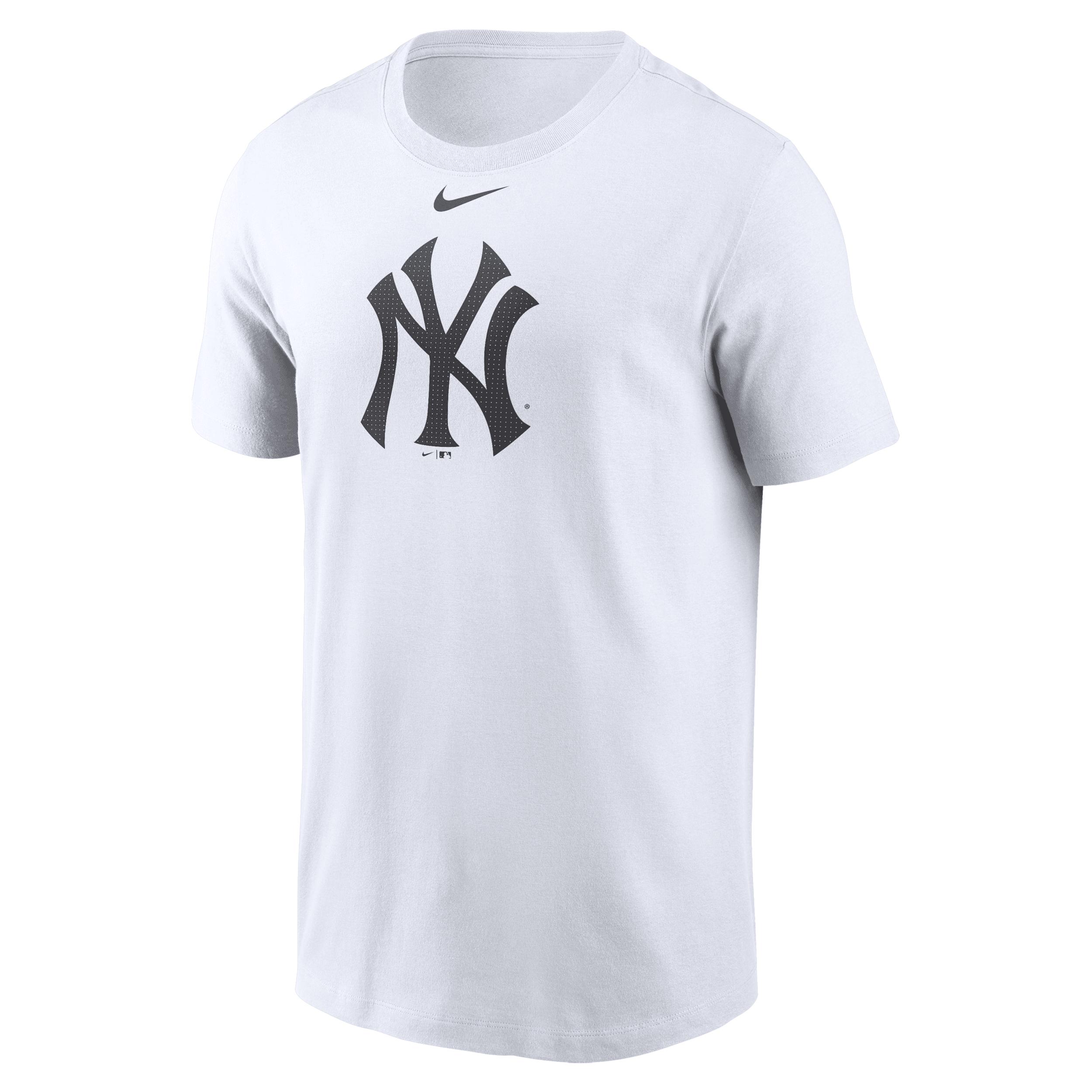 New York Yankees Fuse Large Logo Nike Mens MLB T-Shirt | N19910ANK-CJP Product Image