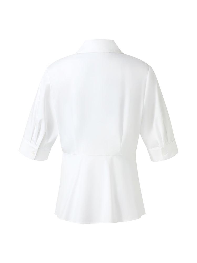 Cotton Women Wrap Shirt Product Image