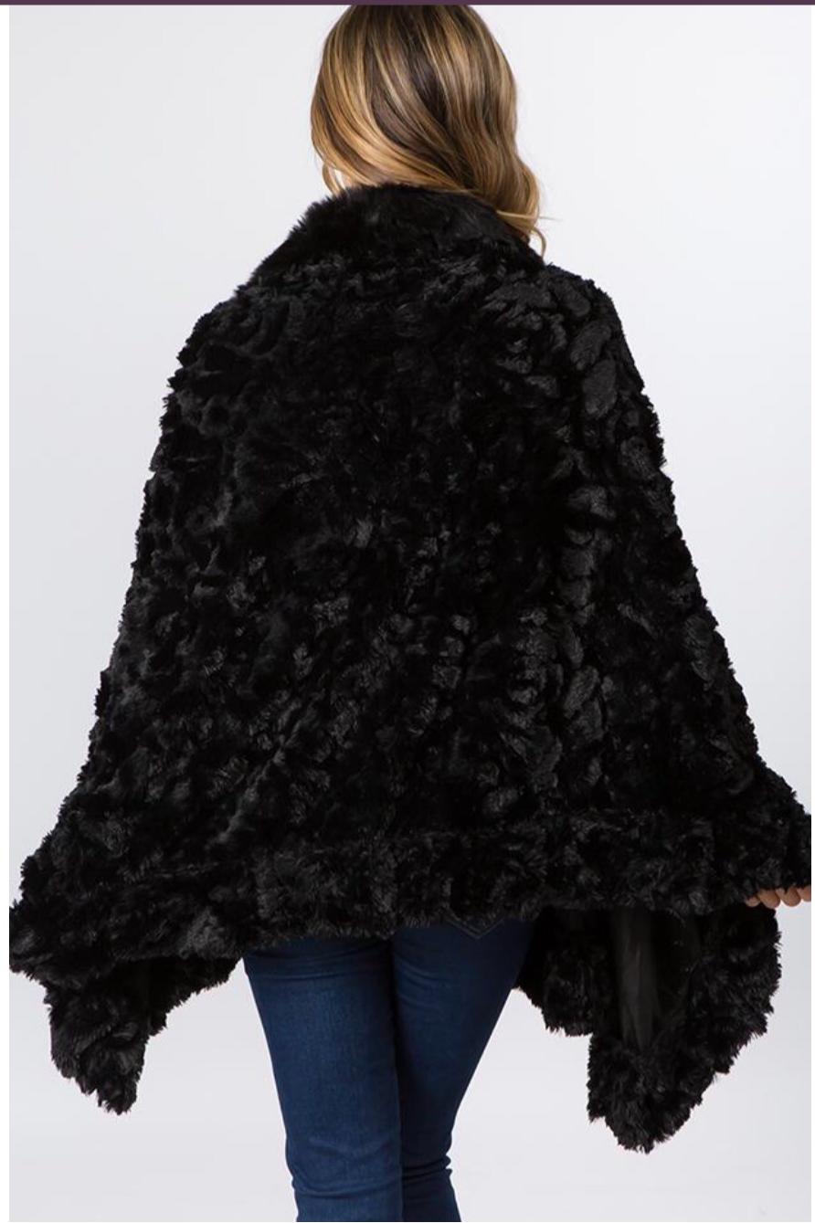 Faux fur shawl Product Image