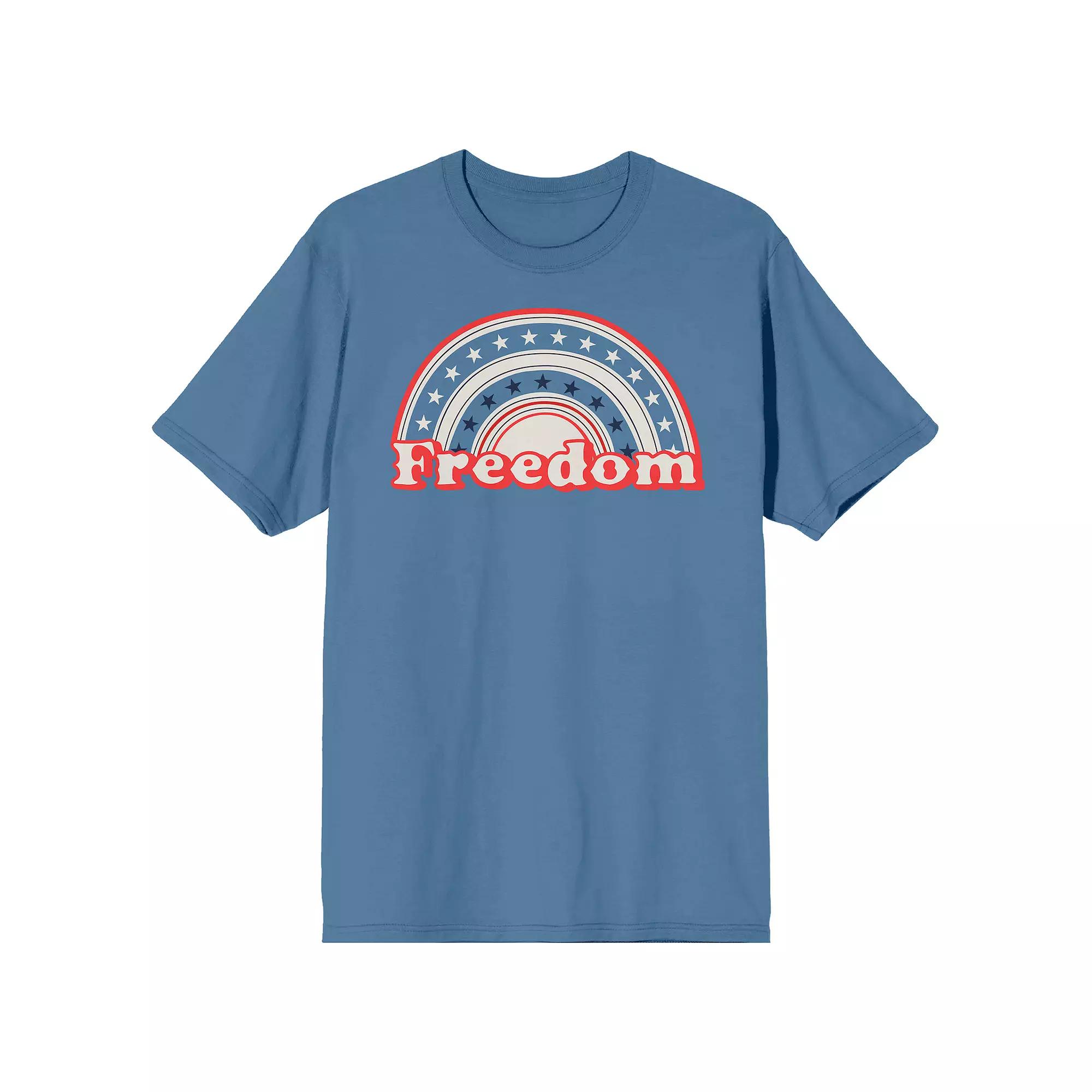 Men's Americana Freedom Rainbow Tee,  Product Image