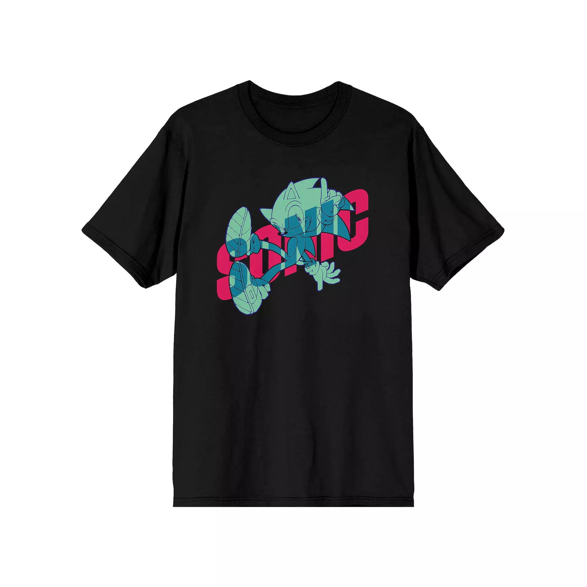 Men's Sonic Hedgehog Silhouette Tee,  Product Image