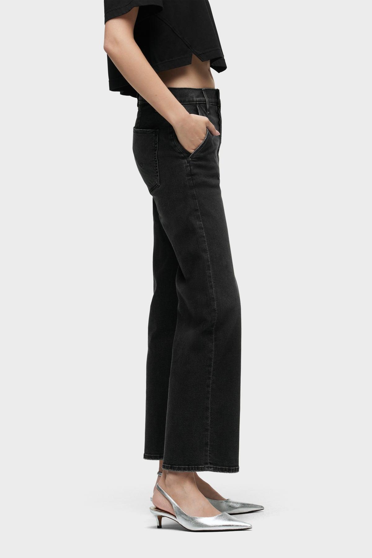 Rosie High-Rise Trouser Wide Leg Ankle Jean Female Product Image