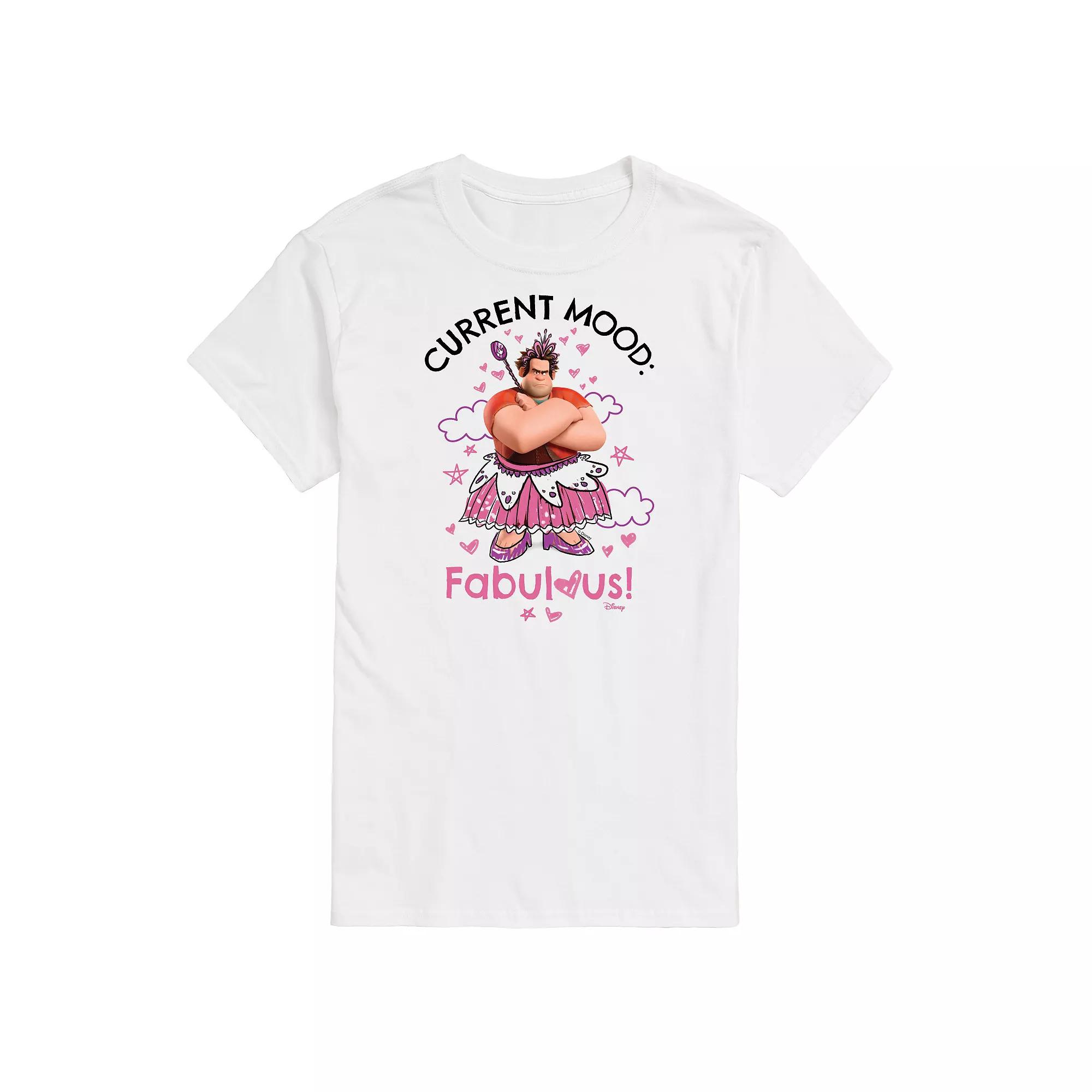 Disney's Wreck It Ralph Men's Current Mood Graphic Tee,  Product Image