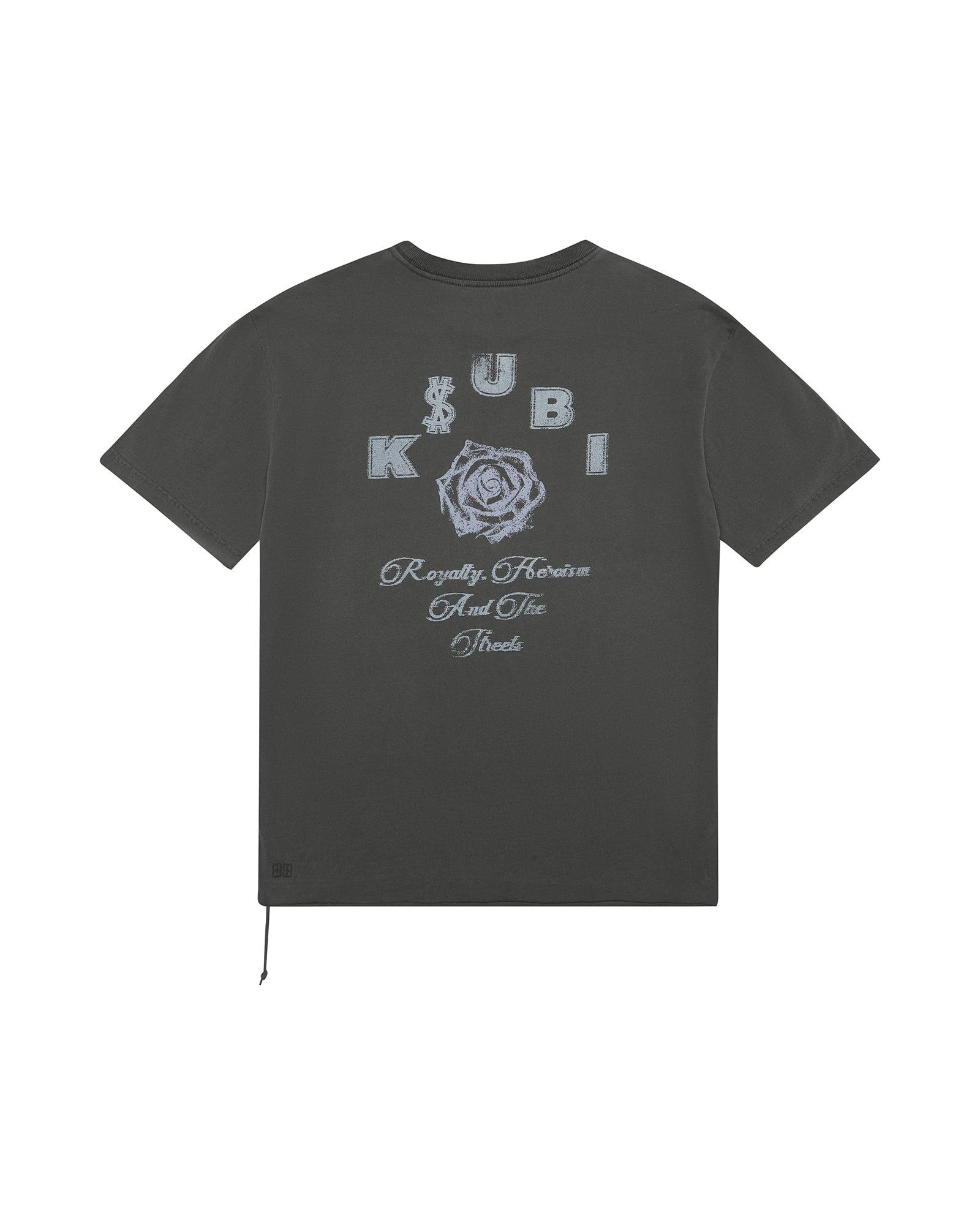 LOCK UP BIGGIE SS TEE FADED BLACK Male Product Image