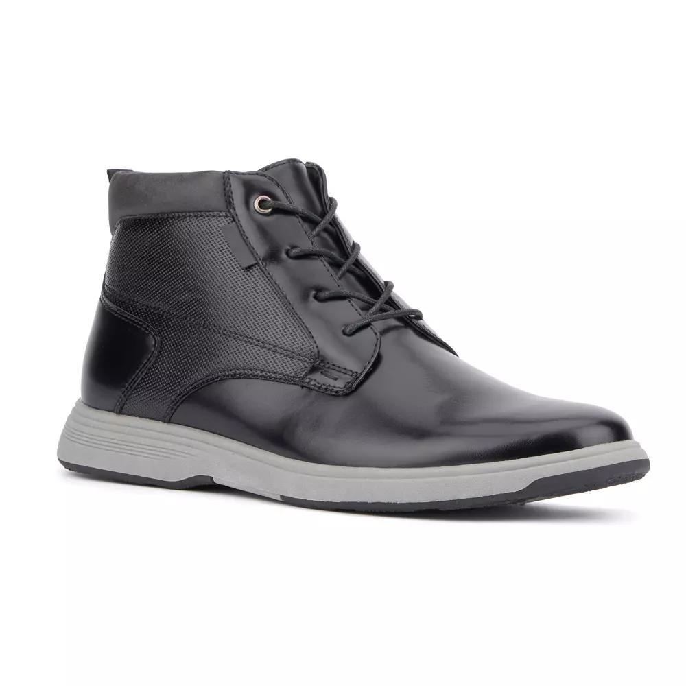 New York & Company Men's Darren Chukka Boots, Size: 9.5, Black Product Image