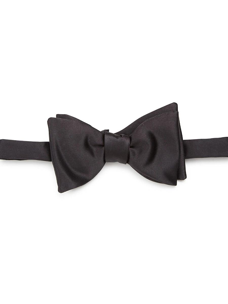 Mens Satin Self-Tied Bow Tie Product Image
