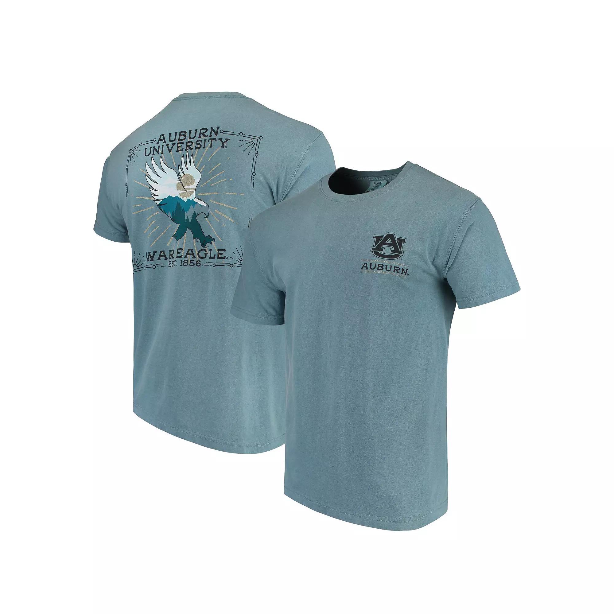 Men's Blue Auburn Tigers State Scenery Comfort Colors T-Shirt, Size: 3XL Product Image