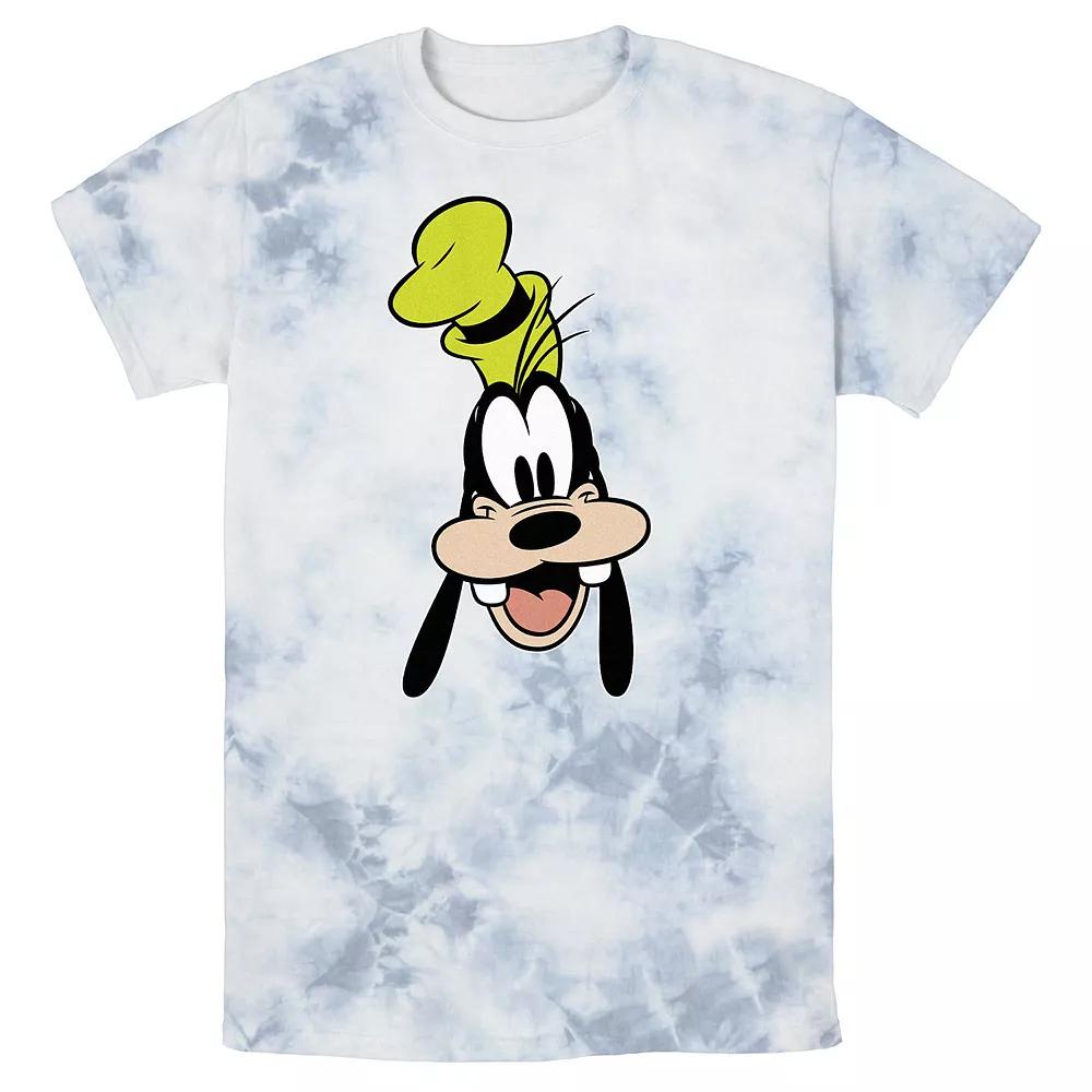 Men's Disney Goofy Open Mouth Big Smile Bomabrd Wash Tee,  Product Image
