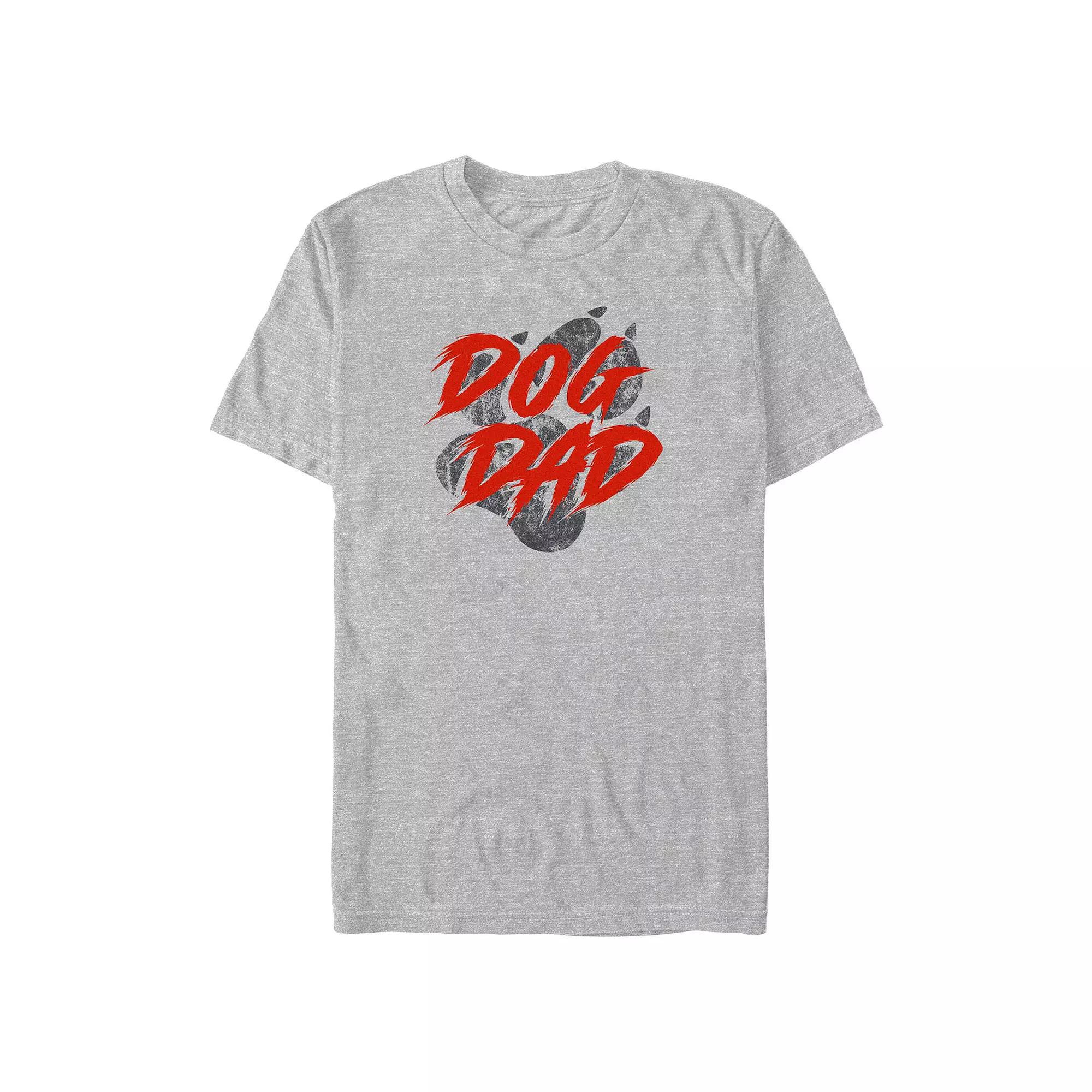 Big & Tall Dog Dad Graphic Tee, Men's,  Product Image