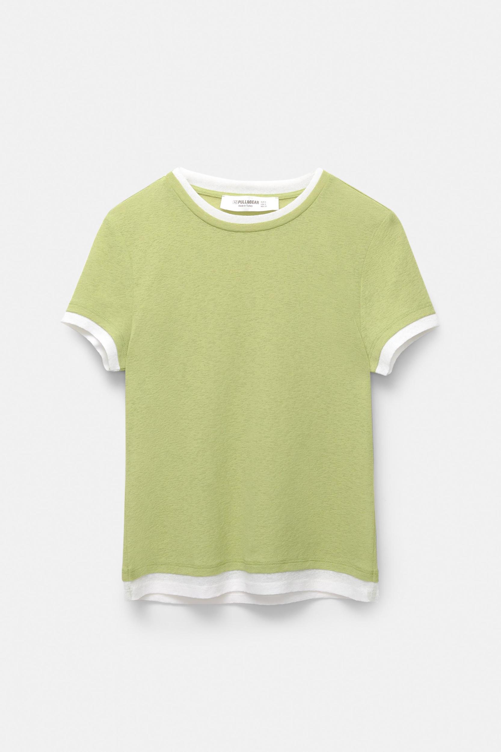 Double-layer short sleeve T-shirt Product Image
