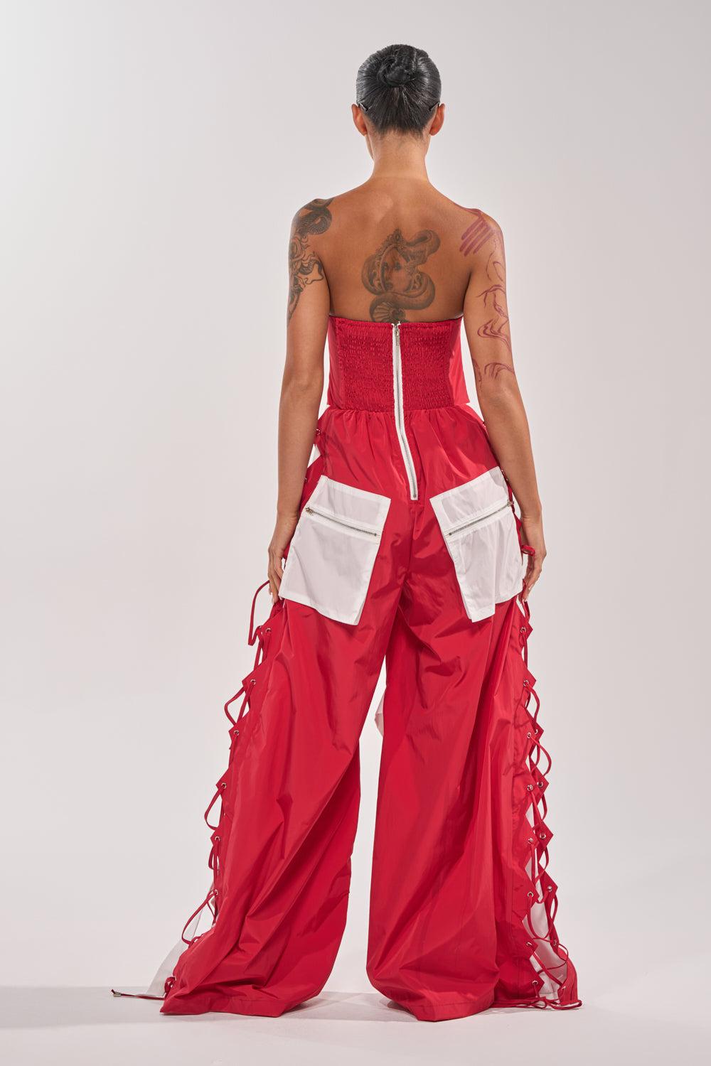 SPORTY VIBE CORSET JUMPSUIT Product Image