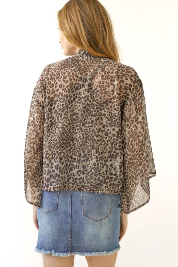 Leopard Kimono Product Image