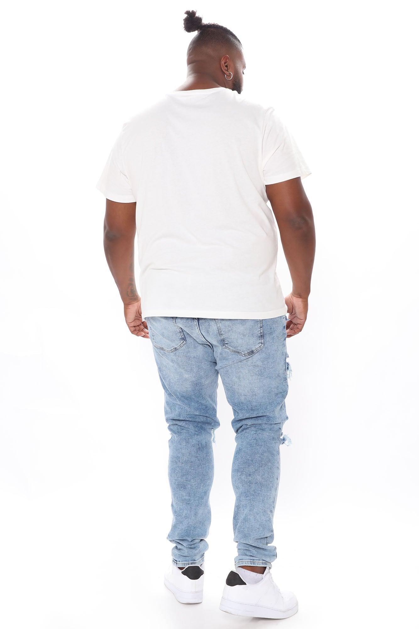 Ride Along Stacked Skinny Jeans - Medium Wash Product Image