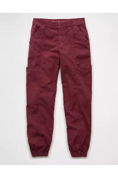 AE Snappy Stretch High-Waisted Baggy Cargo Jogger Women's Product Image