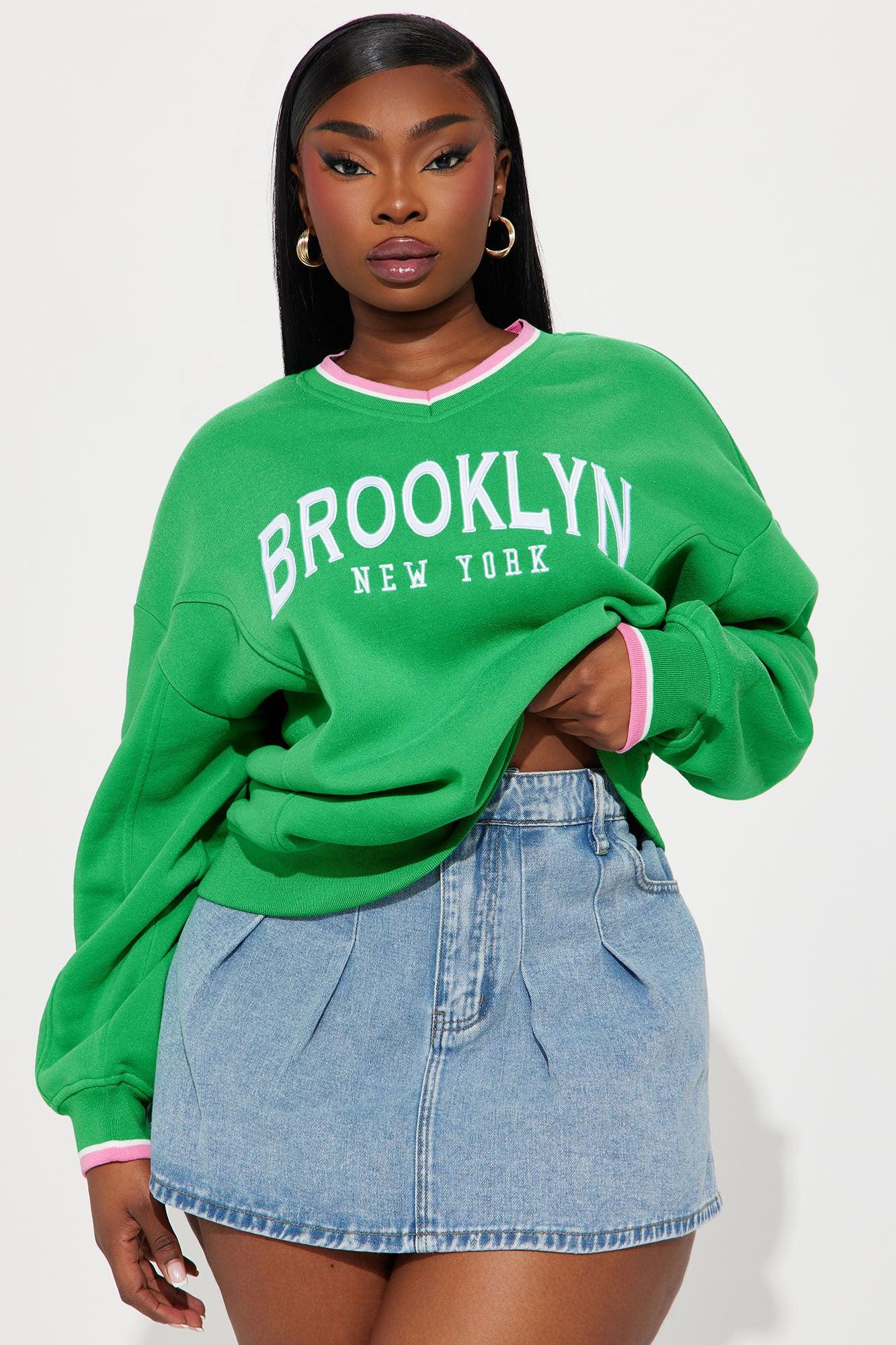 Brooklyn Athletic Sweatshirt - Kelly Green Product Image
