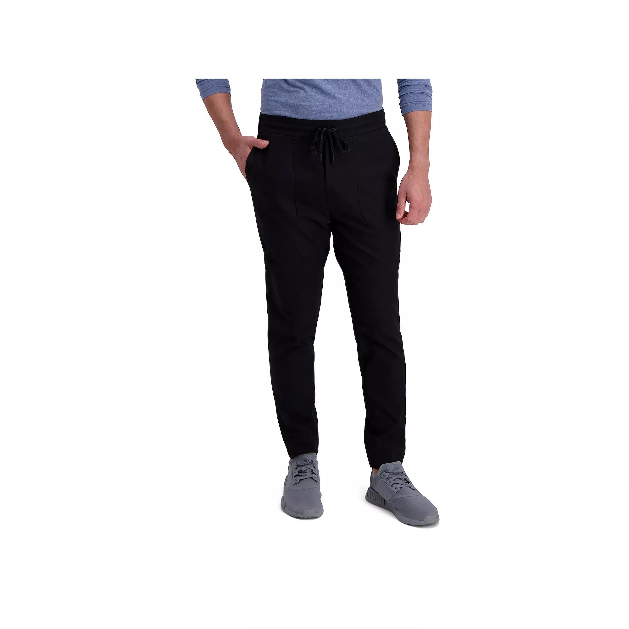Men's Haggar® The Active Series™ Athletic-Fit Drawstring Stretch Jogger Pants,  Product Image