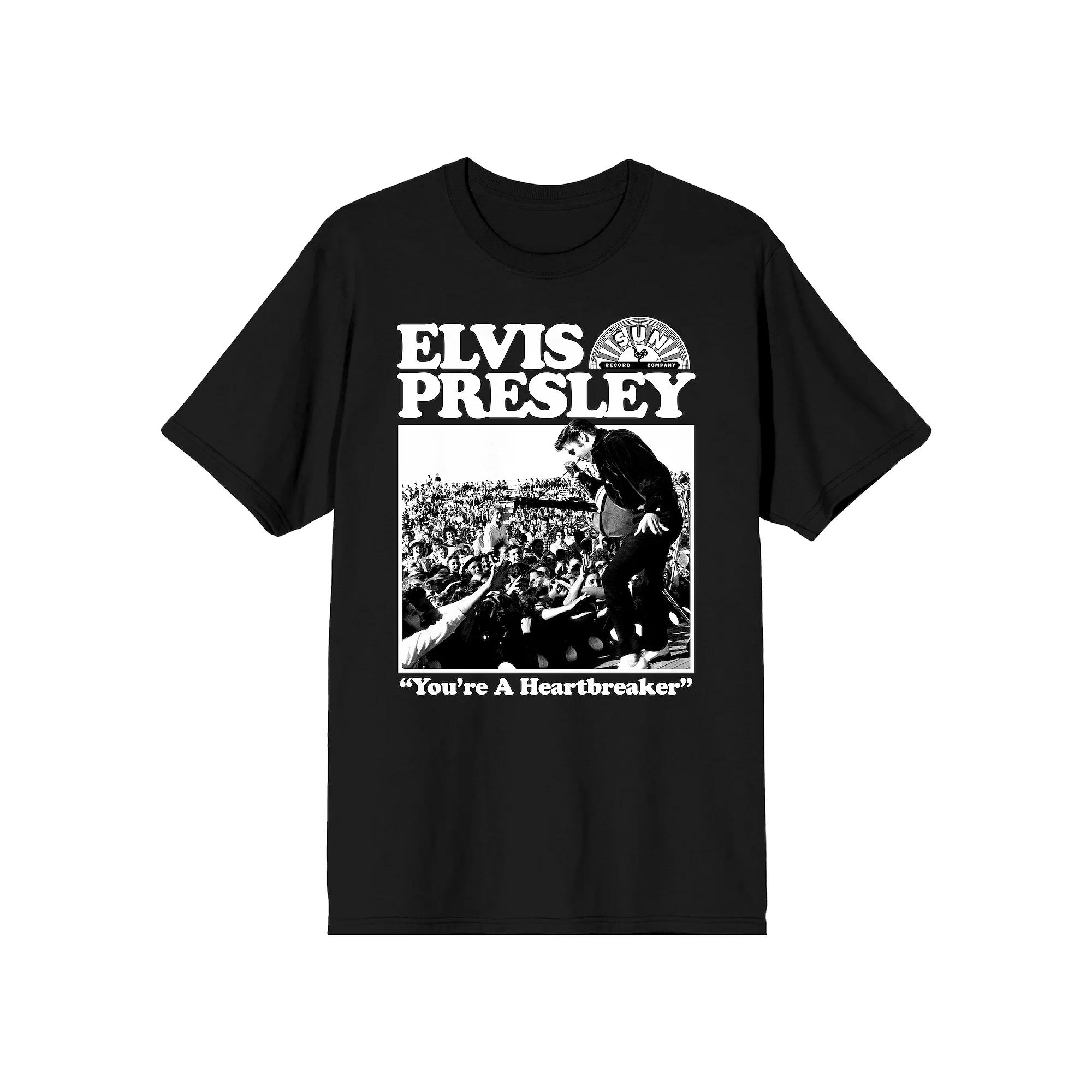 Men's Sun Records Elvis Presley Graphic Tee,  Product Image