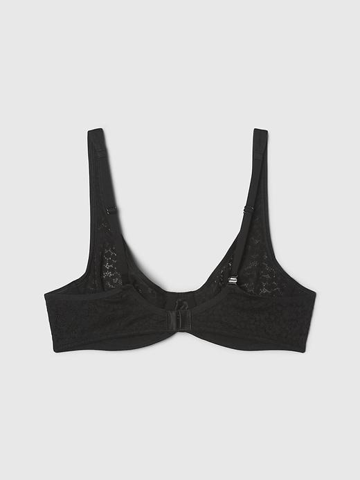Lace Unlined Semi-Demi Bra Product Image