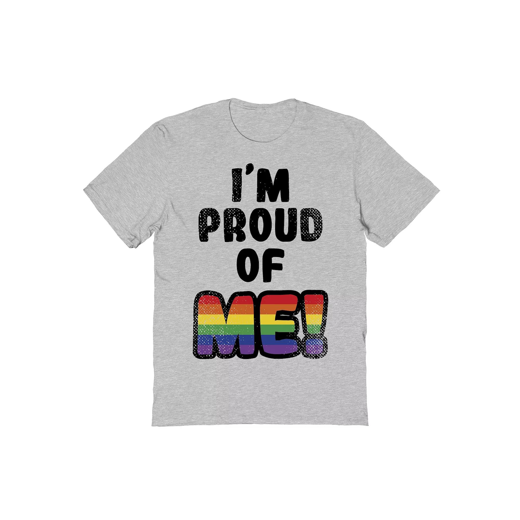Men's COLAB89 Im Proud Of Me Pride Graphic Tee, Adult Unisex,  Product Image