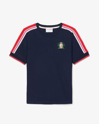 Women's Made In France Textured Piqué T-Shirt Product Image