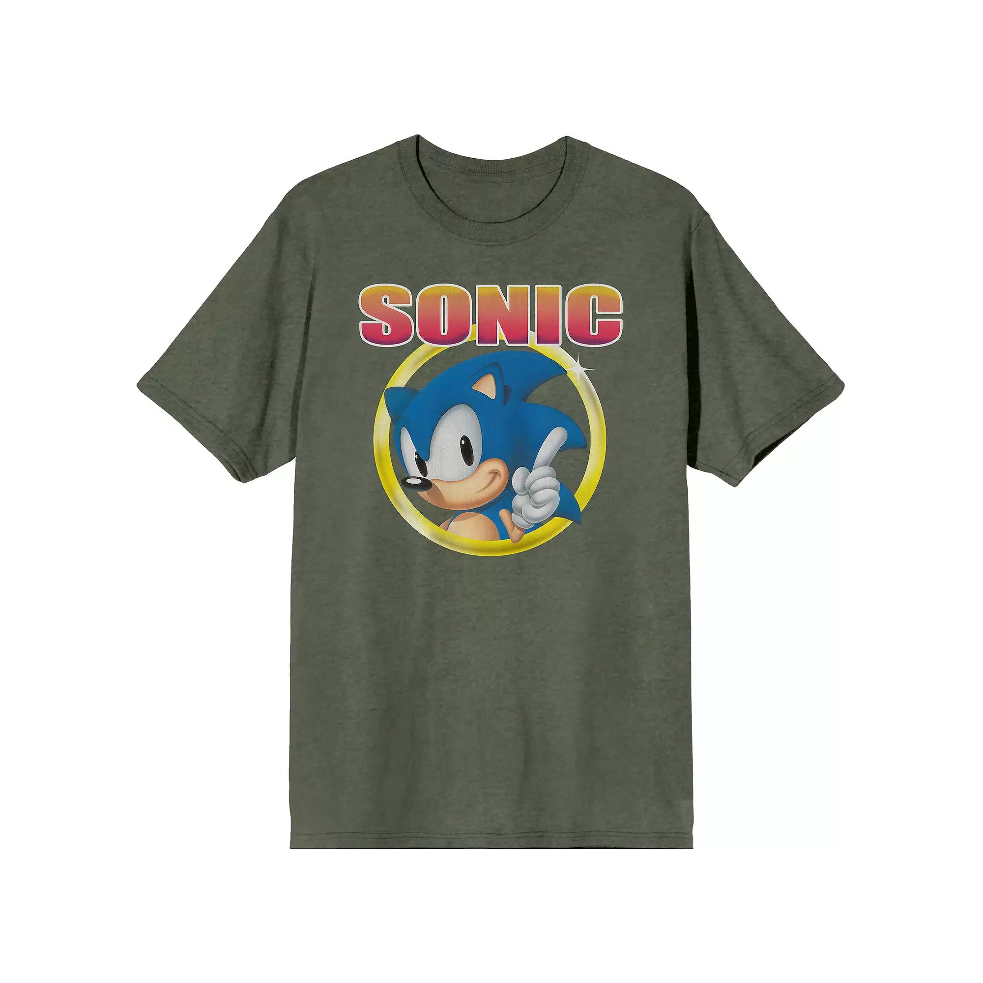 Men's Sonic Hedgehog Graphic Tee,  Product Image