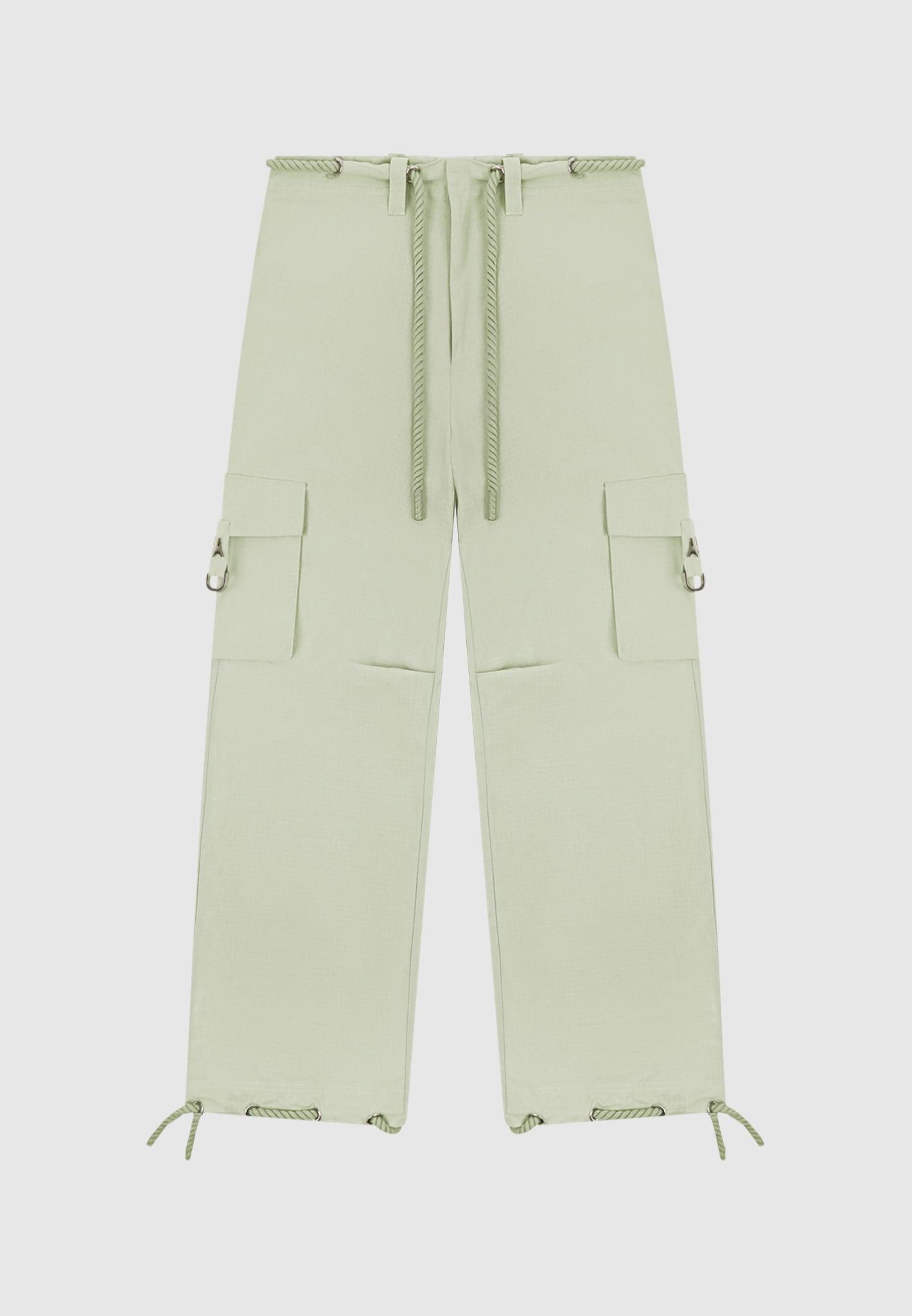 Rosa - Ripstop Parachute Cargo Pants - Sage Female Product Image