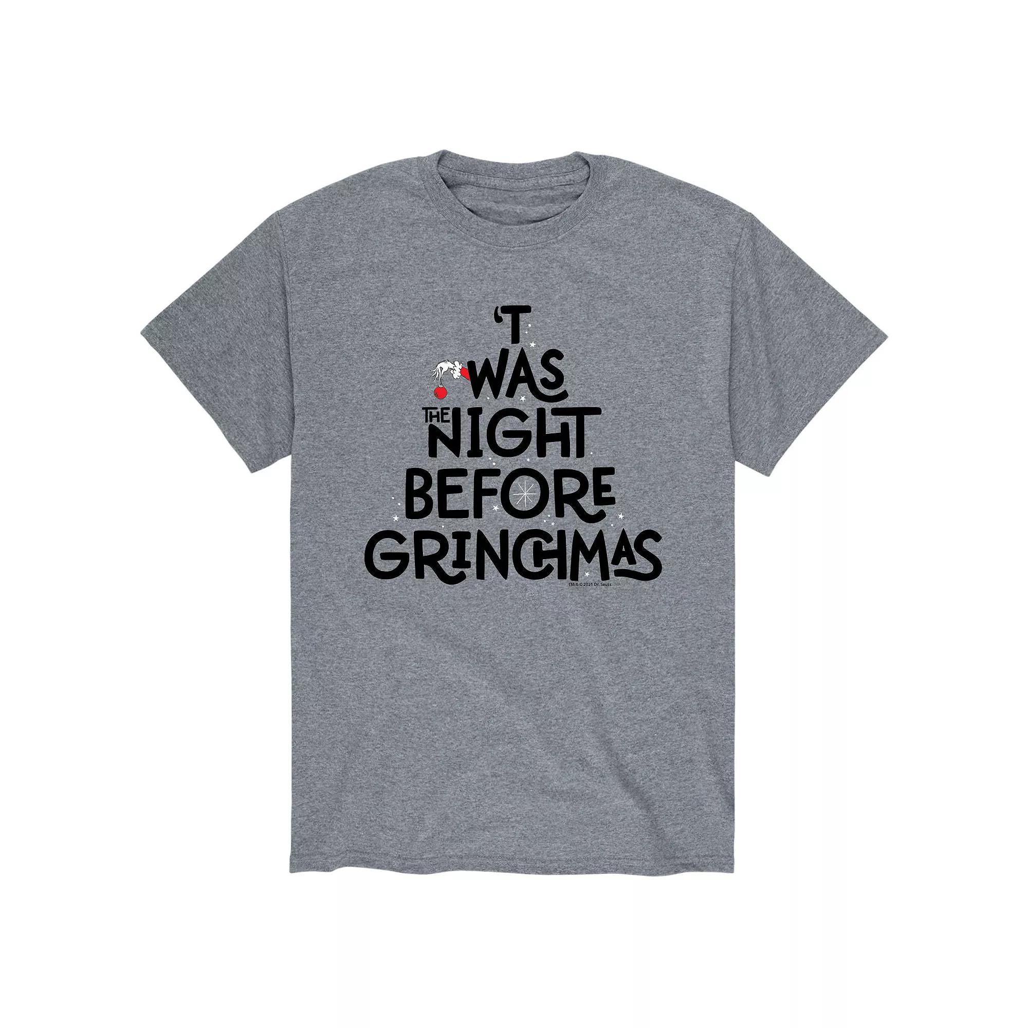 Men's Dr. Seuss The Grinch "'Twas The Night Before Christmas" Tee,  Product Image