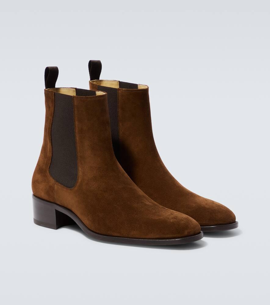 TOM FORD Alec Chelsea Boot In Burnt Product Image