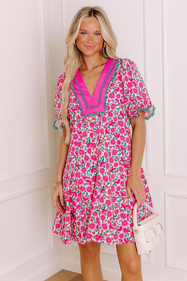 Sweet Personality Floral Mini Dress Product Image