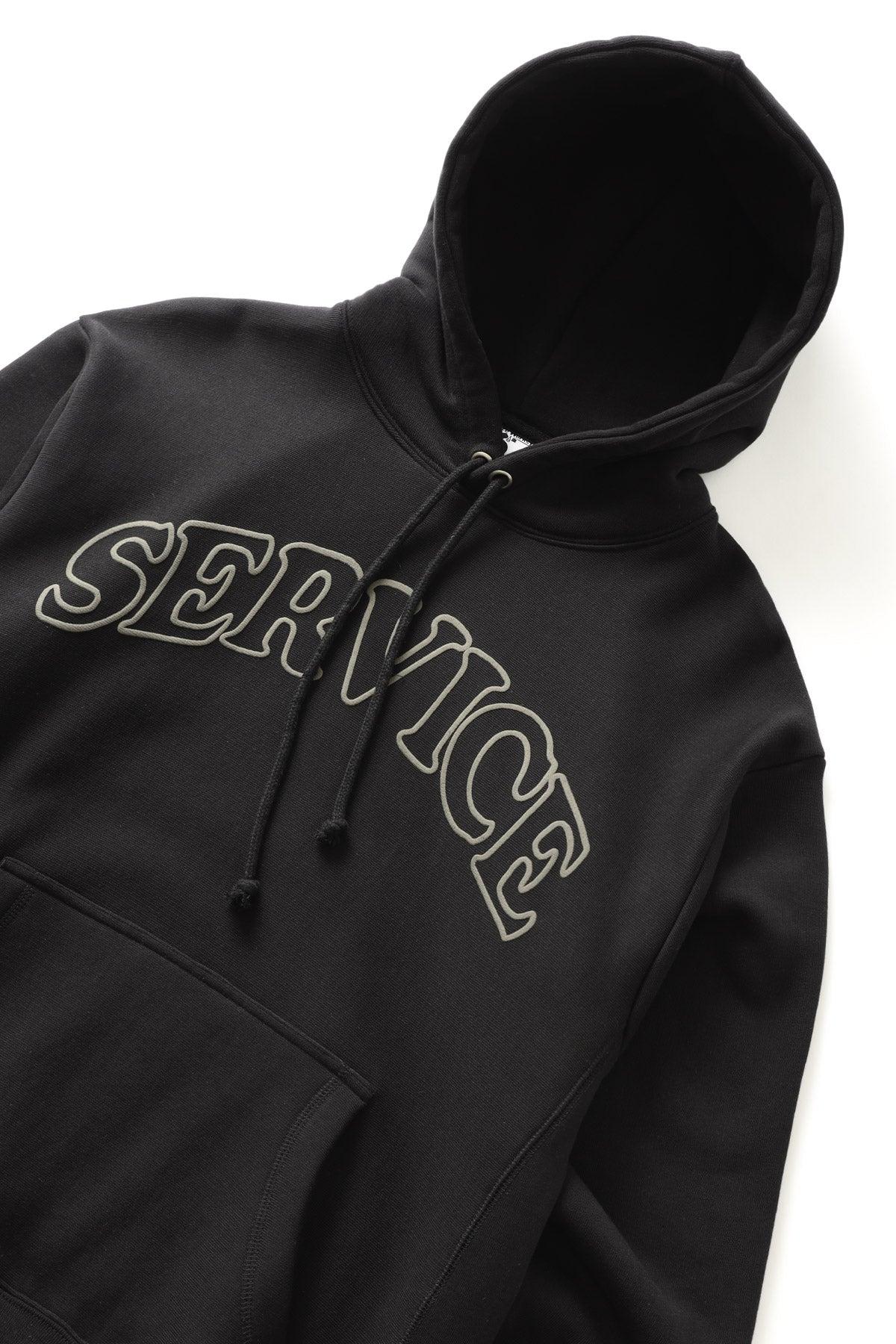 Service Works - Arch Logo Hoodie - Black Product Image