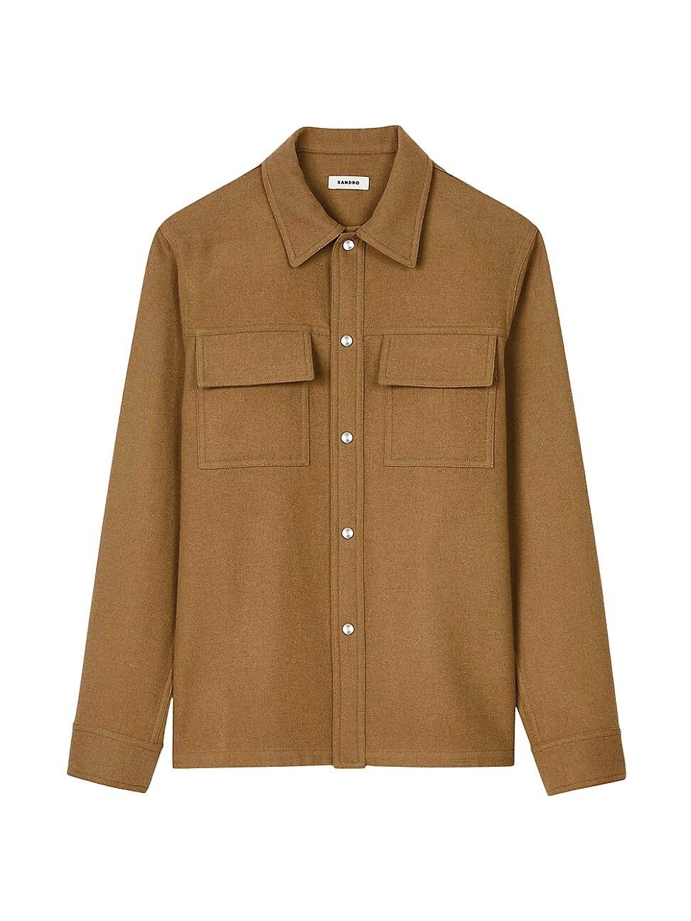 Mens Wool Overshirt Product Image