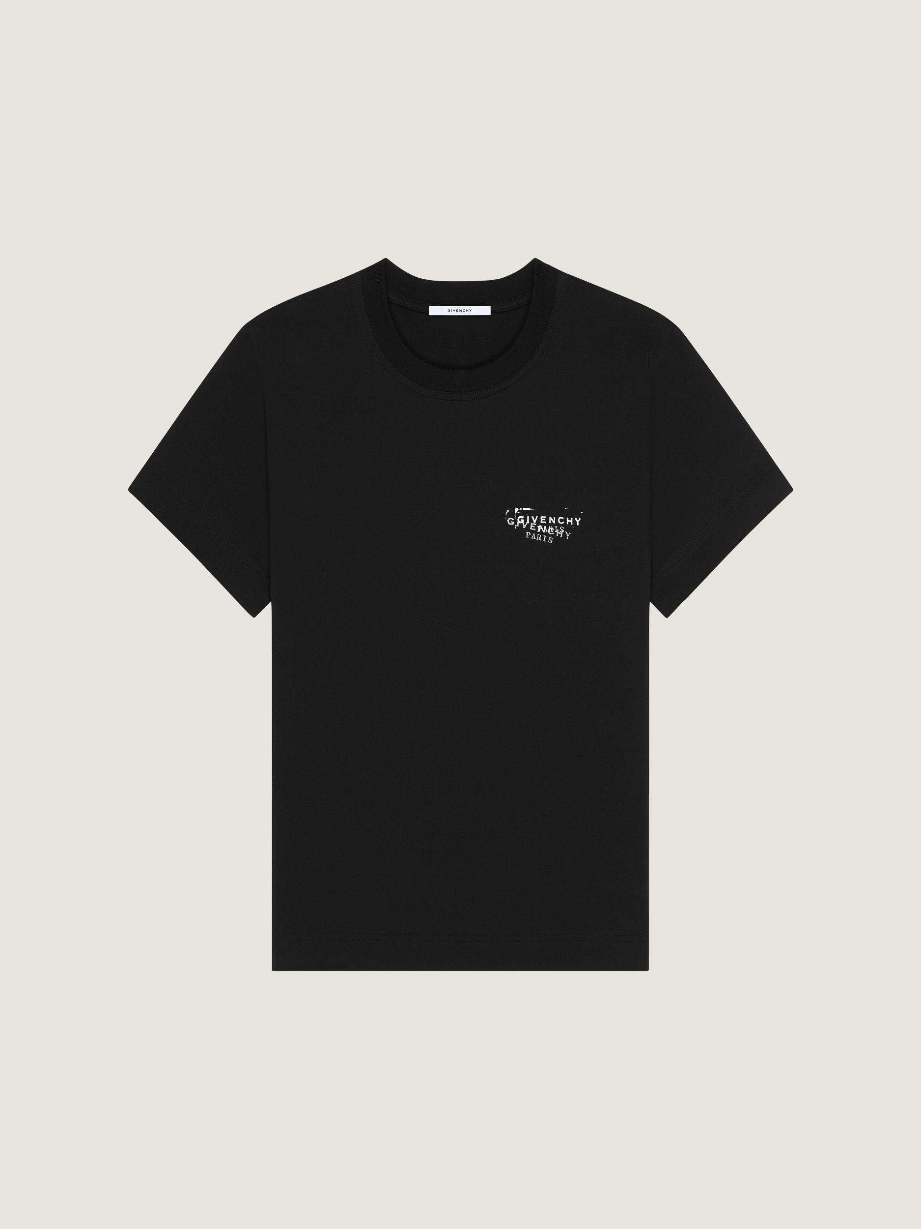 T-shirt in cotton with Givenchy Stamp print Product Image
