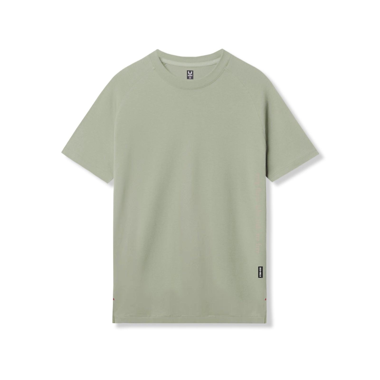 0919. Supima® Fitted Tee - Sage Product Image