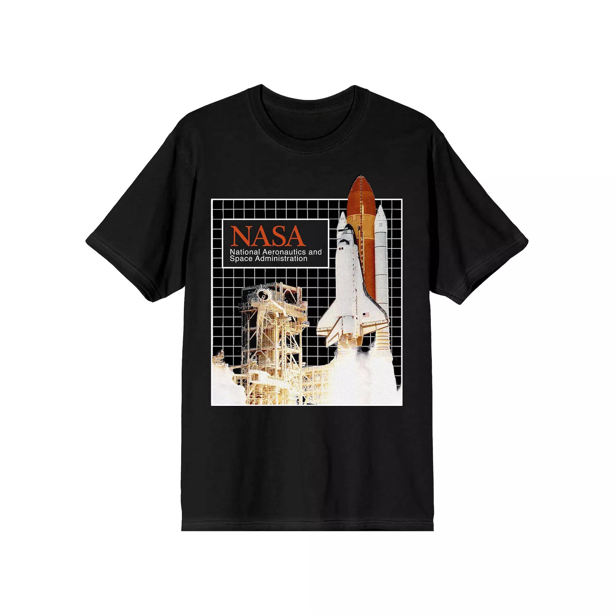 Men's NASA Space Shuttle Launch Graphic Tee,  Product Image
