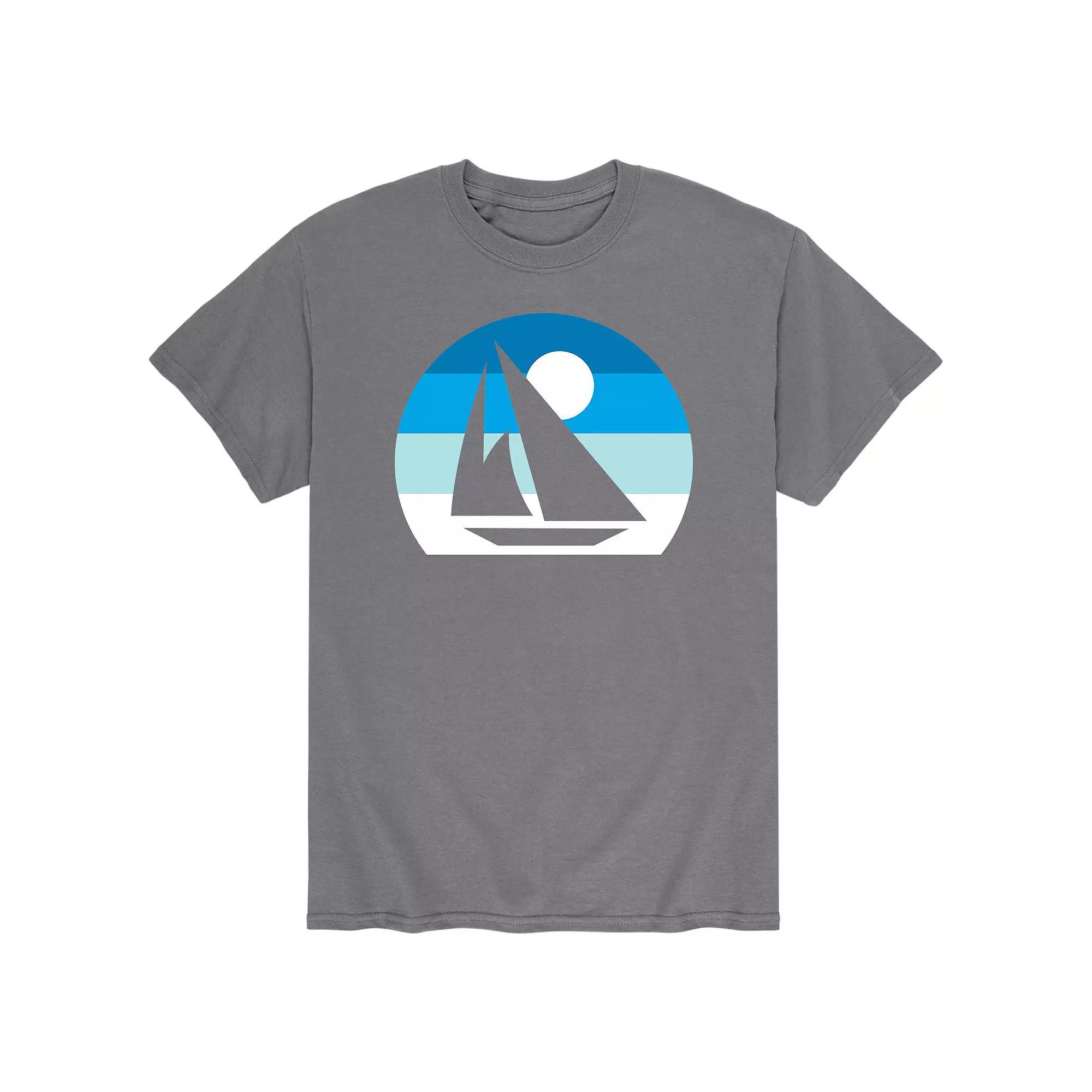 Men's Sailing Sunset Tee,  Product Image