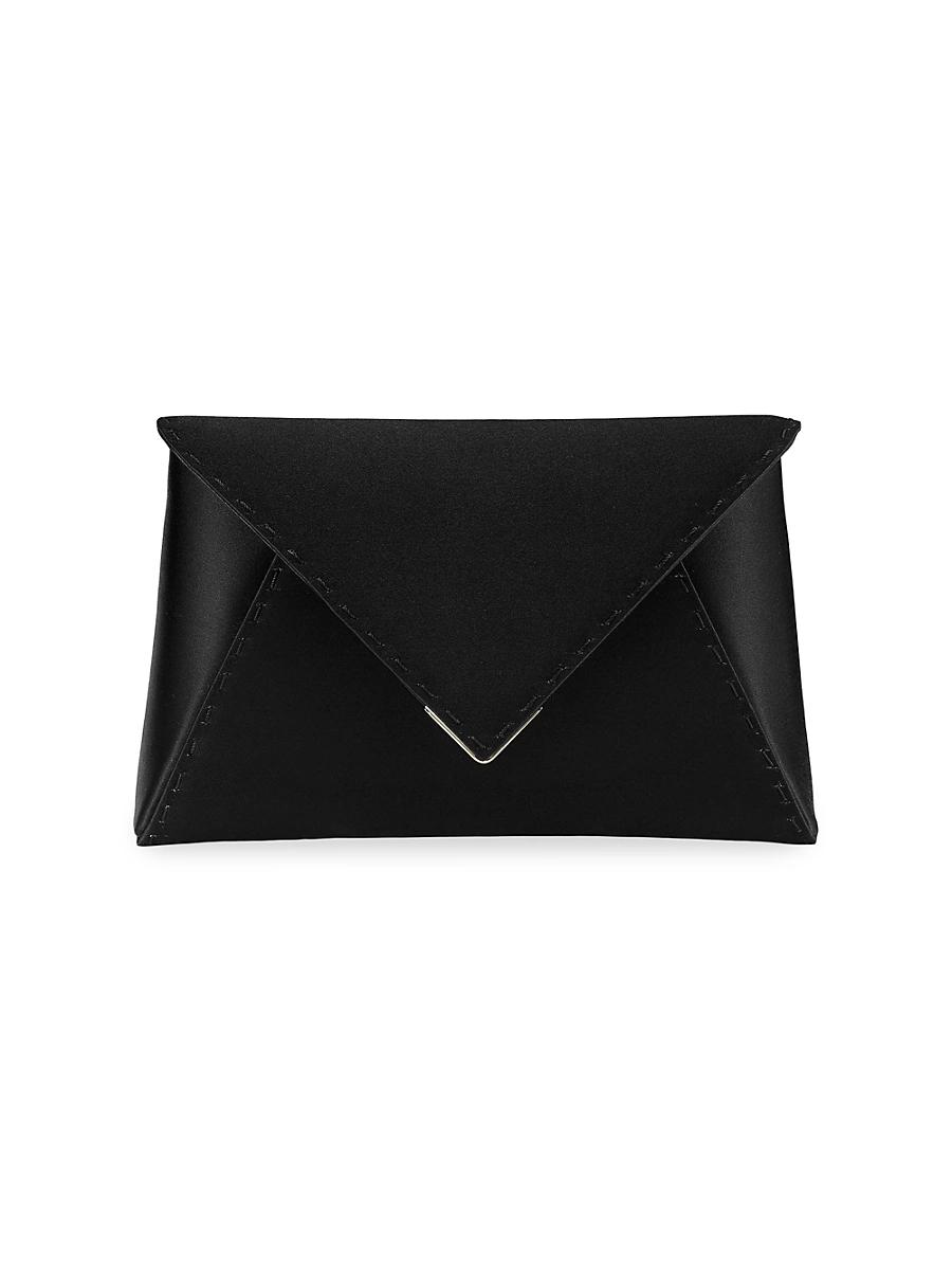 Womens Lee Pouchet Small Satin with Gold Hardware Product Image