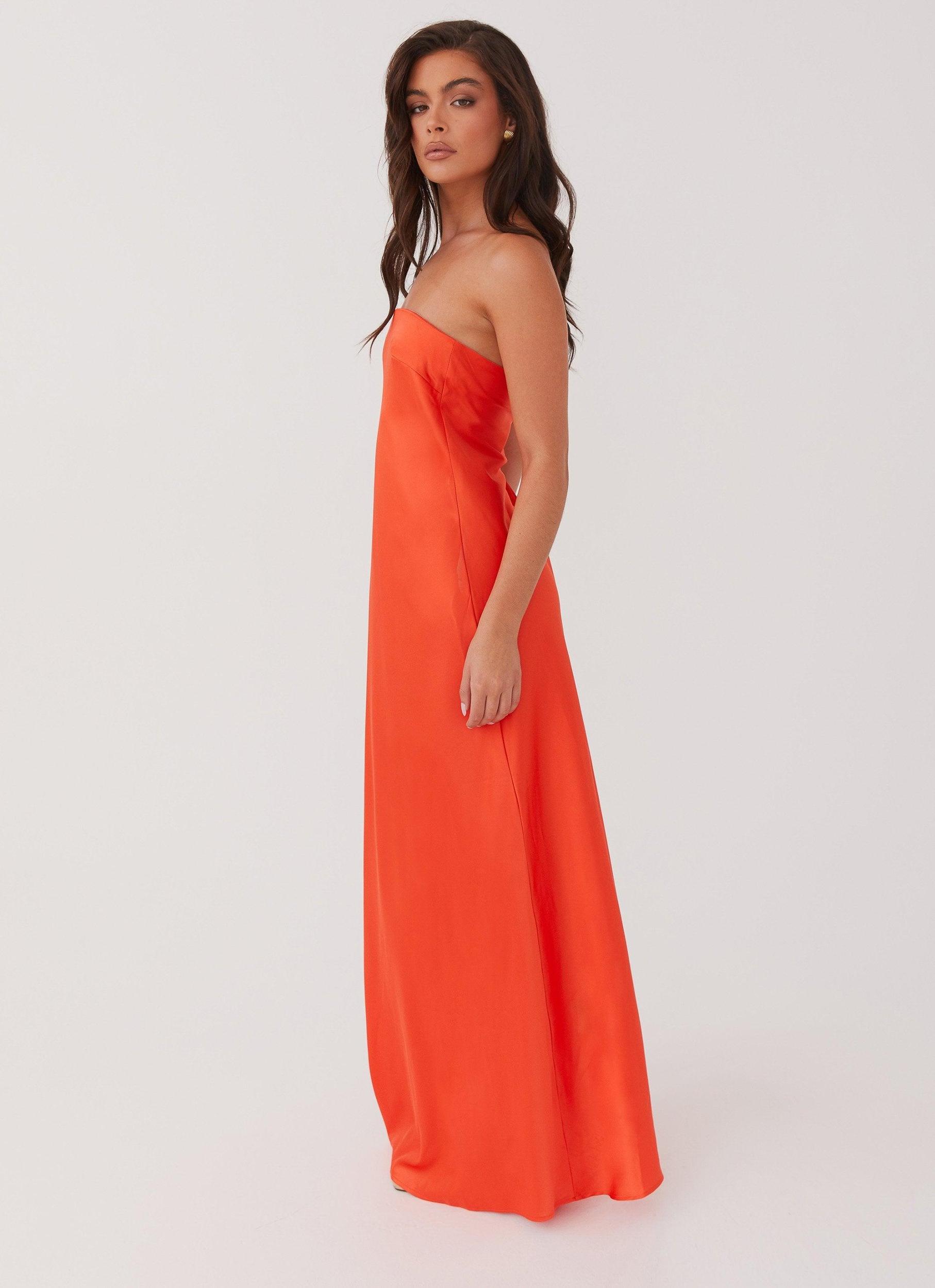 Chantelle Strapless Maxi Dress - Sunset Product Image