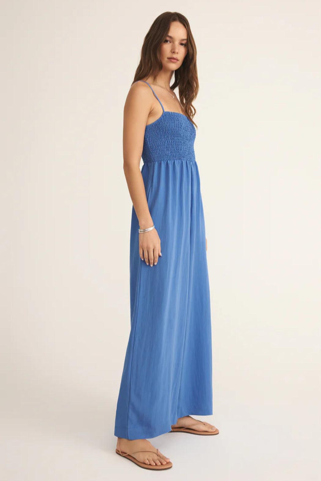 Beachside Jumpsuit Bay Blue Product Image
